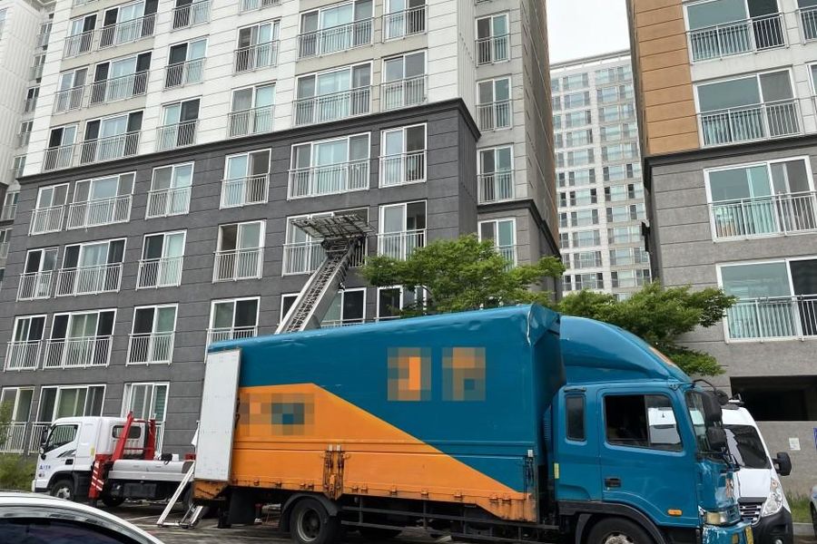 달서구 상인동 작업 당일 현장